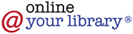 online @ your library logo